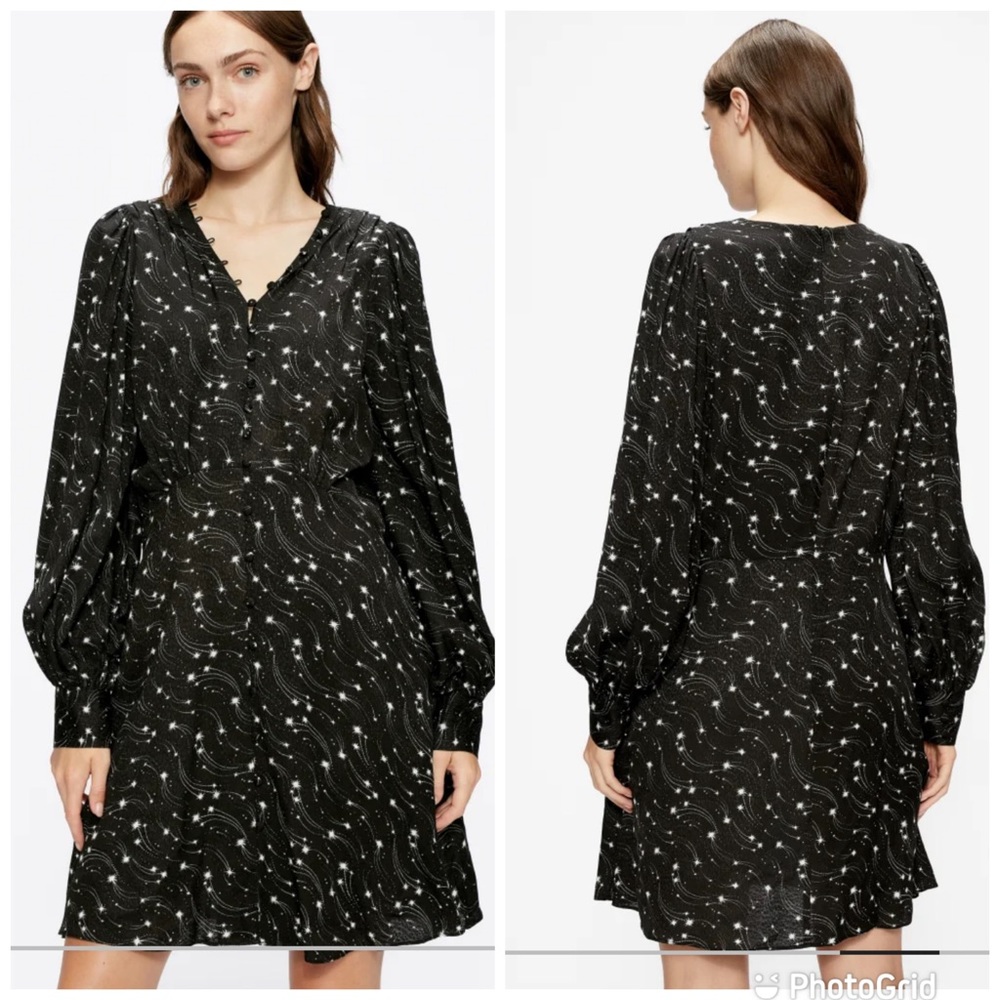 Ted Baker Gemmi Rouleau Star Print Mini Tea Dress New with Tags!